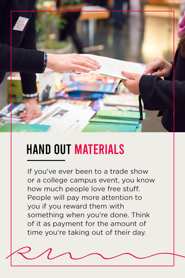 hand-out-materials
