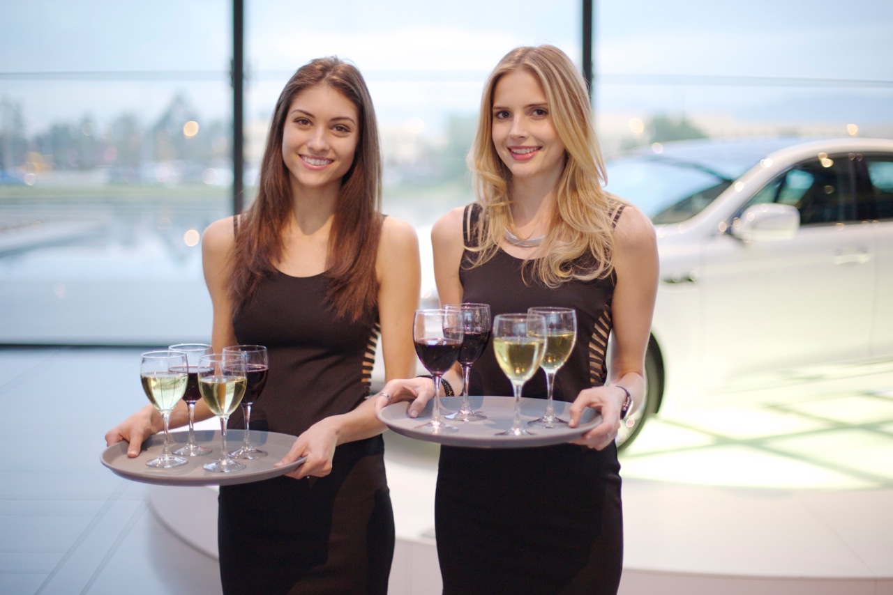 What Are The Benefits Of Hiring Model Servers For Upscale Events?